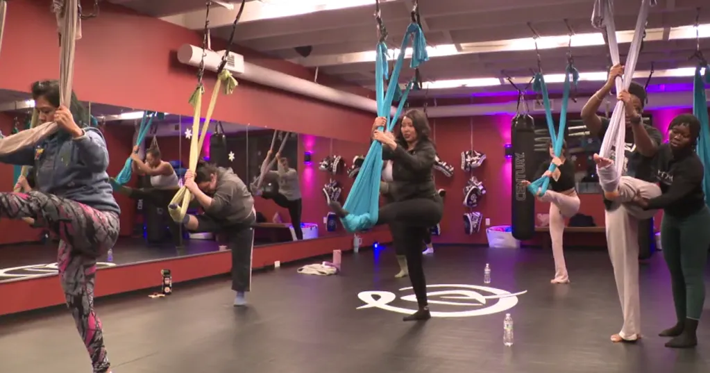 How aerial yoga supports fitness and wellness in Baltimore