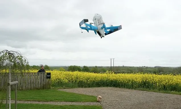 Amazon makes first delivery by drone in the UK