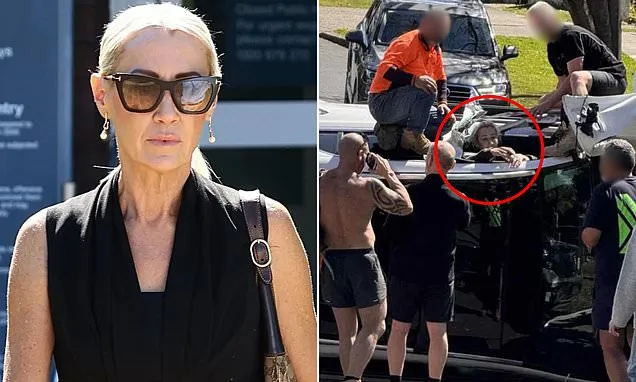 Mum flips her Mercedes while driving with drugs in her system