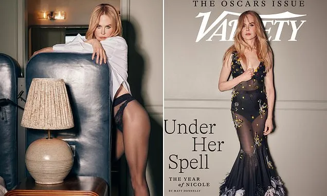 Nicole Kidman poses in underwear as she addresses Keith Urban divorce