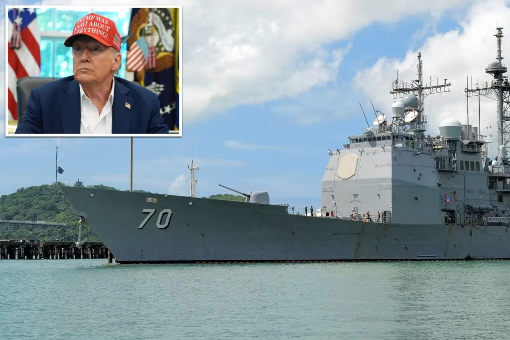 Trump deploys warships to Venezuelan waters to counter threats from...