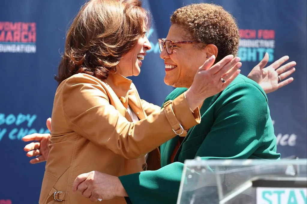 Kamala Harris endorses Karen Bass for LA Mayor claiming she's stamped out crime and homelessness