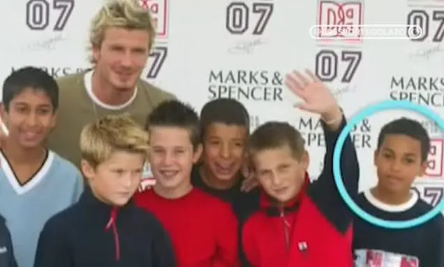 Lucien Laviscount thanks David Beckham for pushing him into acting