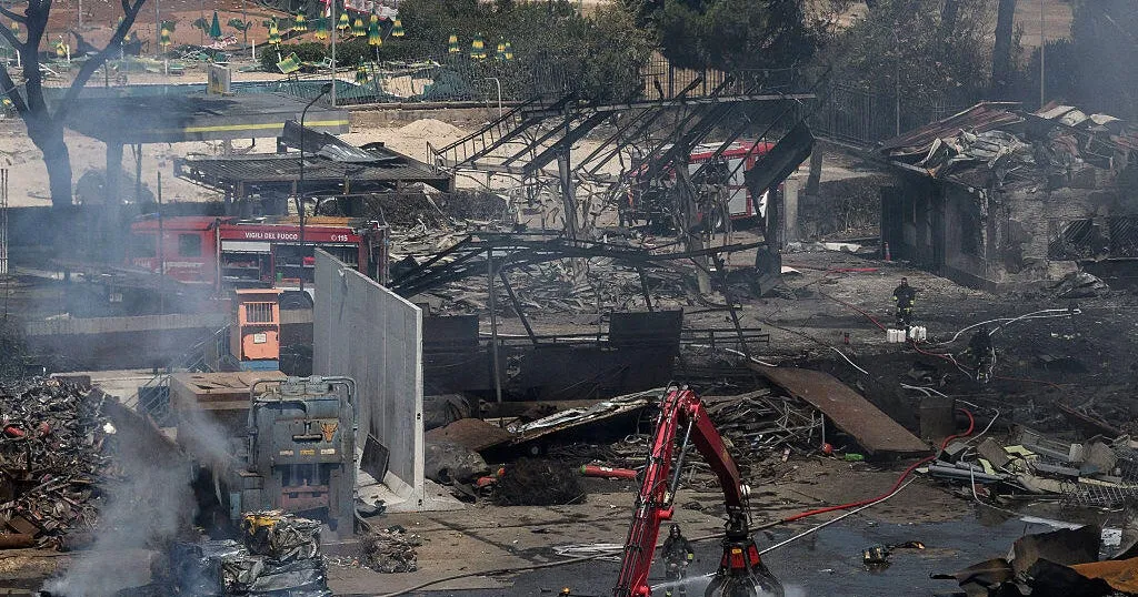 Gas station explosion in Rome injures dozens of people: 