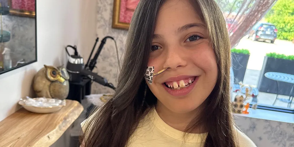 Girl with heart failure calls dad with life-changing message after 200-day hospital stay
