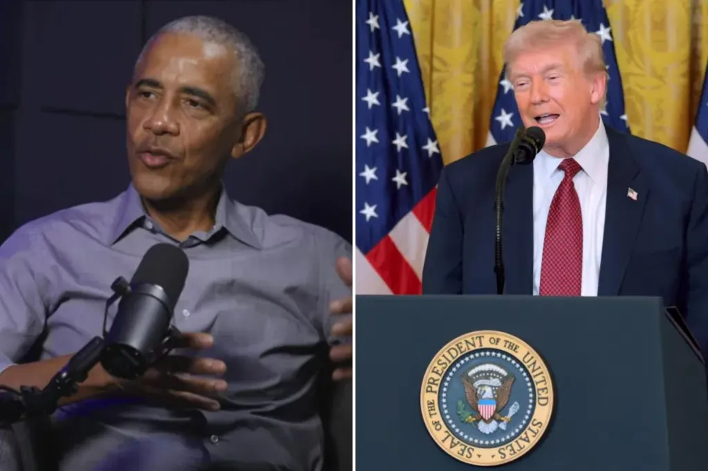 Obama fires back at Trump over 'deeply troubling' video depicting him...