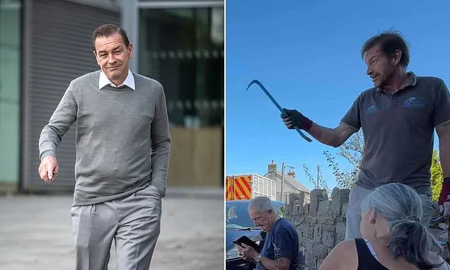 Raging eco firm boss who ripped wildflowers has LEFT the country