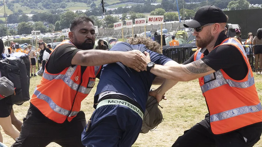 Inside Glastonbury's prison where fence jumpers get detained