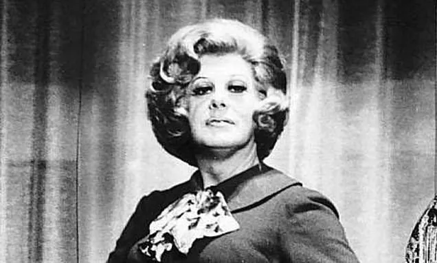 ANDREW PIERCE: Danny La Rue? He had Maggie down to a T...