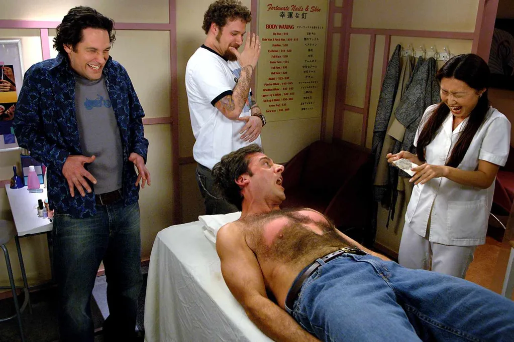 Judd Apatow Says Waxer 'Almost Ripped Off' Steve Carell's Nipples During Iconic '40-Year-Old Virgin' Scene
