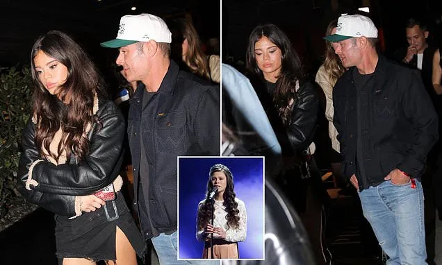 Zac Efron spotted at Super Bowl bash with America's Got Talent star