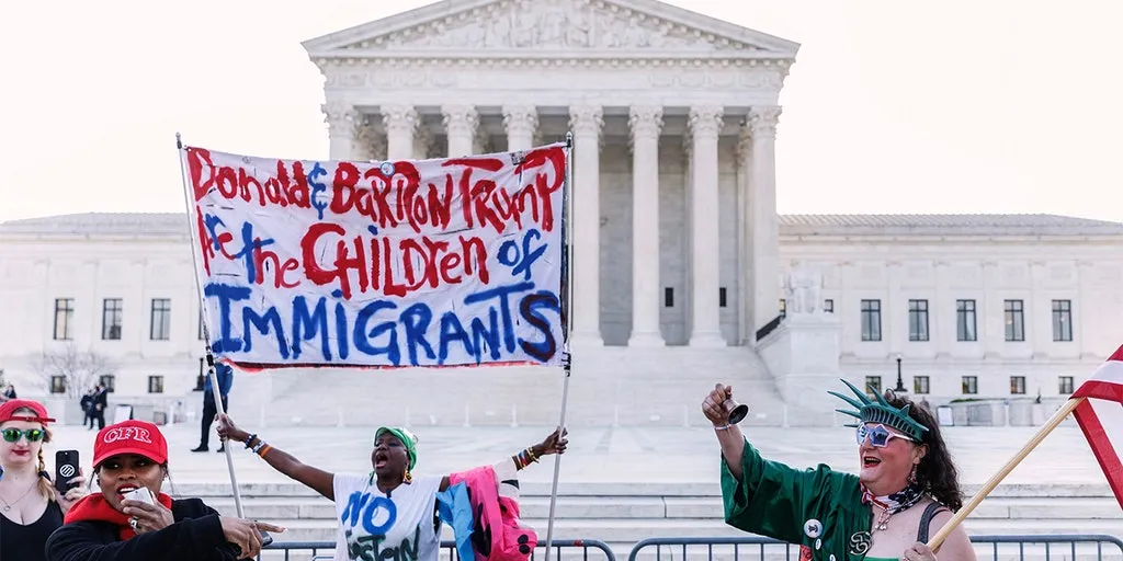 Trump elevates immigration fight at Supreme Court, turning up heat on Democrats ahead of midterms
