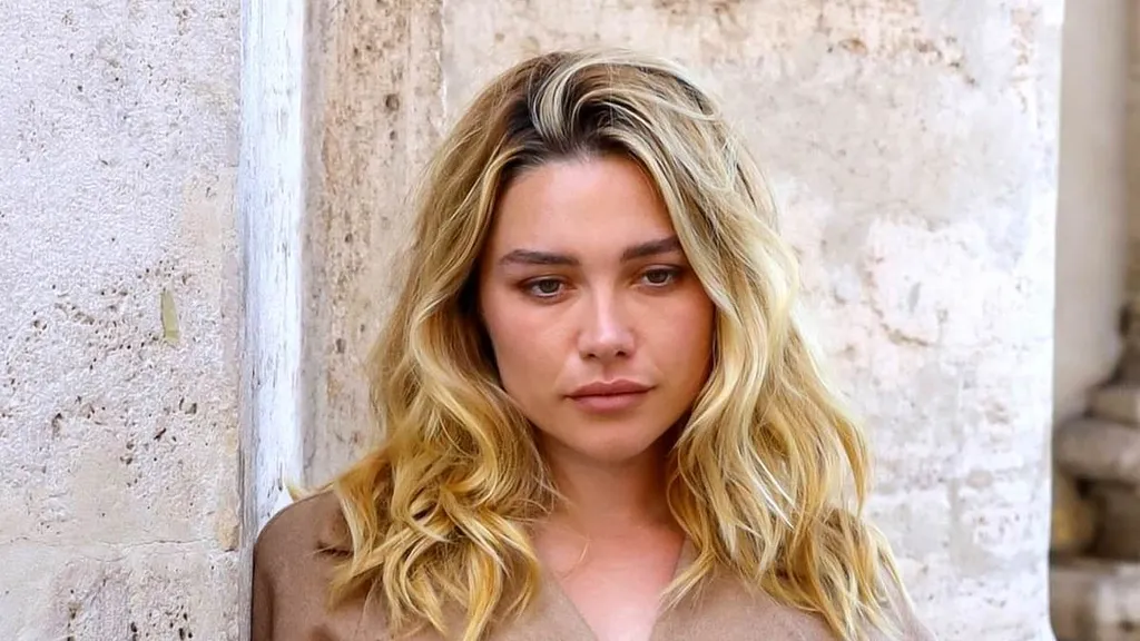 Florence Pugh poses up a storm in a Max Mara photoshoot