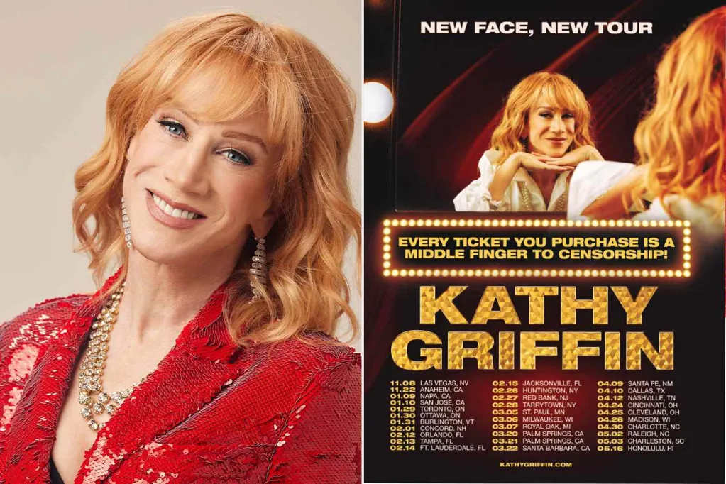Kathy Griffin Says 'the Gloves Are Off' as She Prepares for Her Upcoming Comedy Tour, 'New Face, New Tour' (Exclusive)