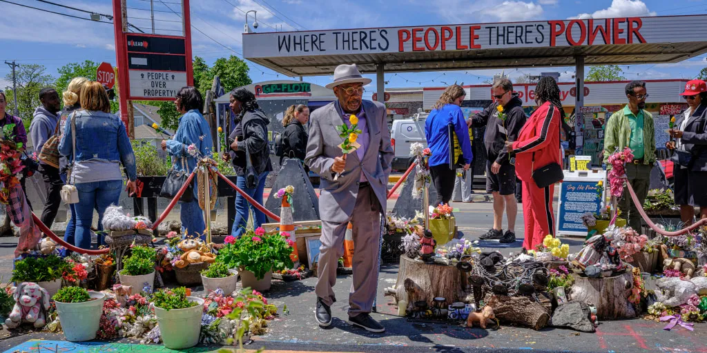 Five years later, the spot where George Floyd died is filled with memories but calm