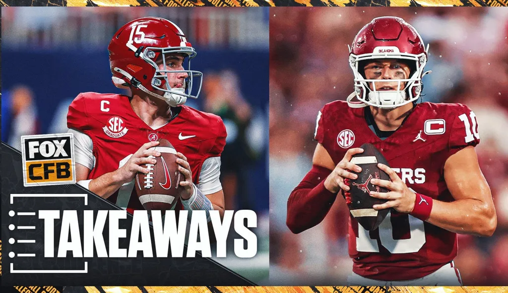 4 Takeaways From Alabama's Comeback, Oklahoma's Collapse in CFP First-Round Game
