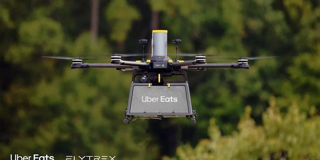 Uber Eats takes flight with drone deliveries