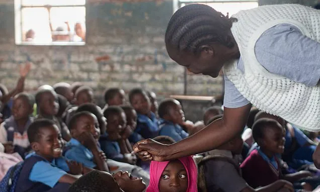 Malawi vaccinates a new generation of children against polio, which...
