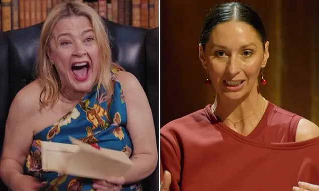 The Traitors Harriet finds out Rachel is a traitor in hilarious clip