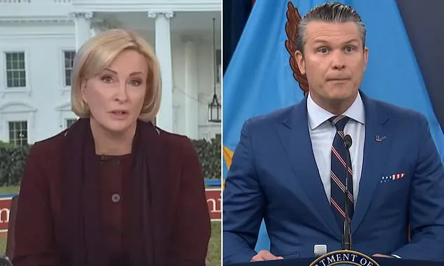 Morning Joe's Mika makes risqué remark about Secretary Pete Hegseth