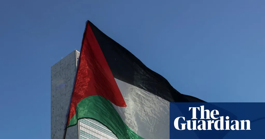 Australia joins UK and Canada in formally recognising Palestinian state