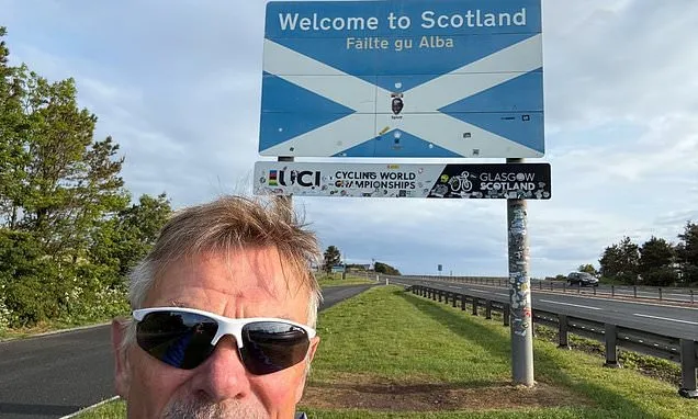 Retired banker hits halfway mark in bid to run 200 marathons around...
