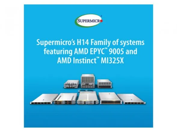 Business News | Supermicro Introduces New Servers and GPU Accelerated Systems with AMD EPYC™ 9005 Series CPUs and AMD Instinct™ MI325X GPUs for AI Ready Data Centers | LatestLY