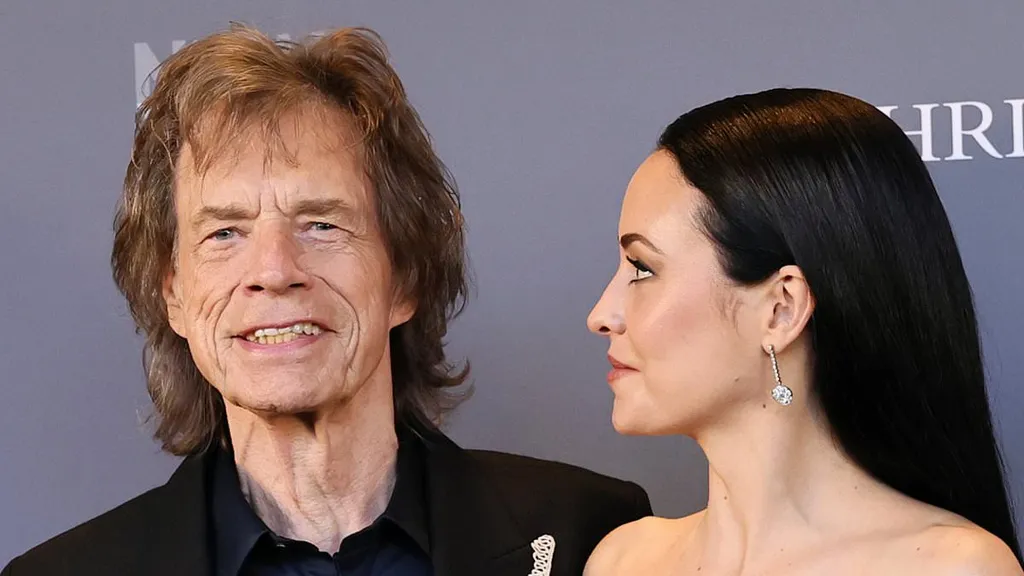 Mick Jagger, 82, hits the red carpet with fiancée Melanie Hamrick, 38