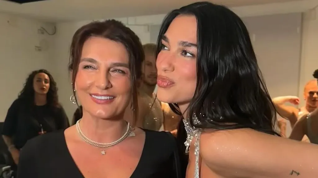 Dua Lipa's sweet birthday tribute to her lookalike mum Anesa
