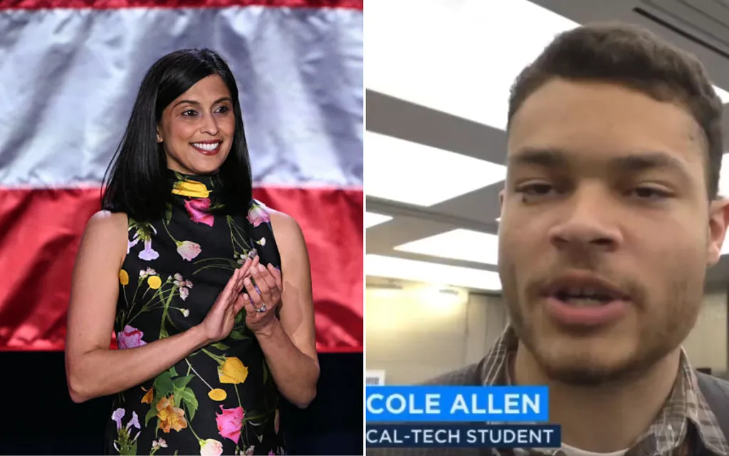 Fact check: Did Cole Allen appear with Usha Vance in 2017 video?