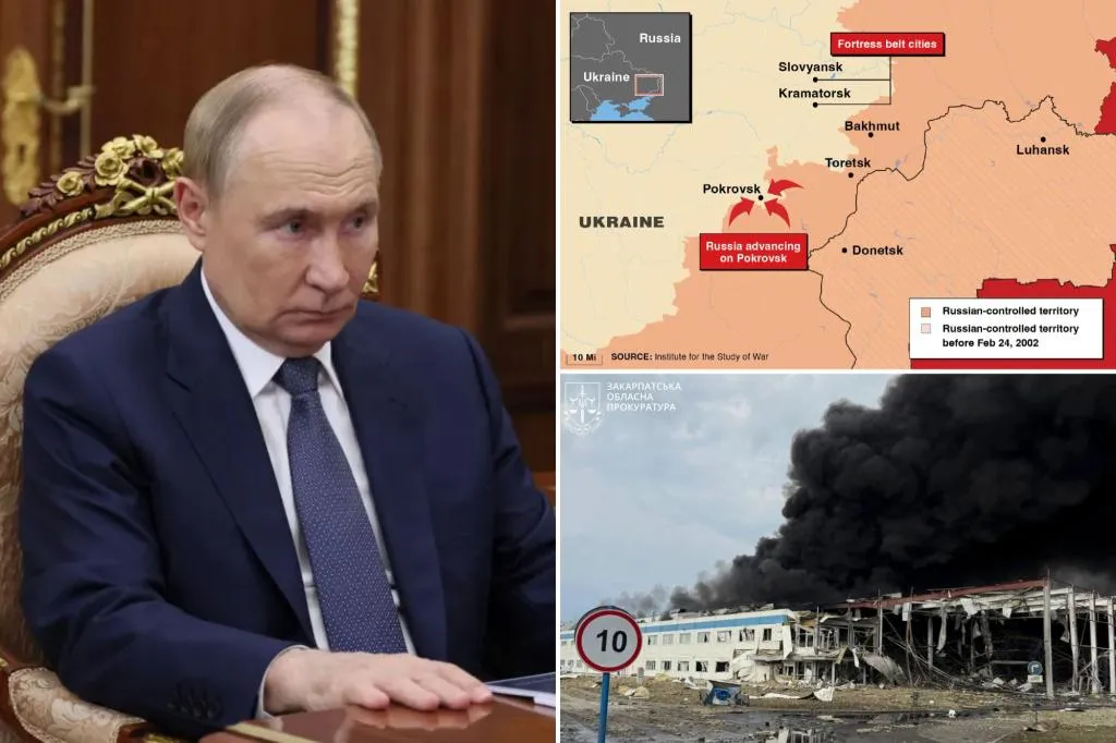 Putin demands Ukraine surrender Donbas, give up NATO ambitions and...