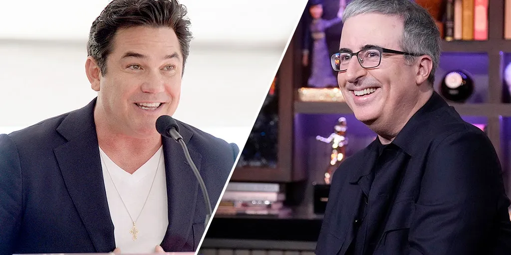 Dean Cain fires back after John Oliver insults, ICE criticism