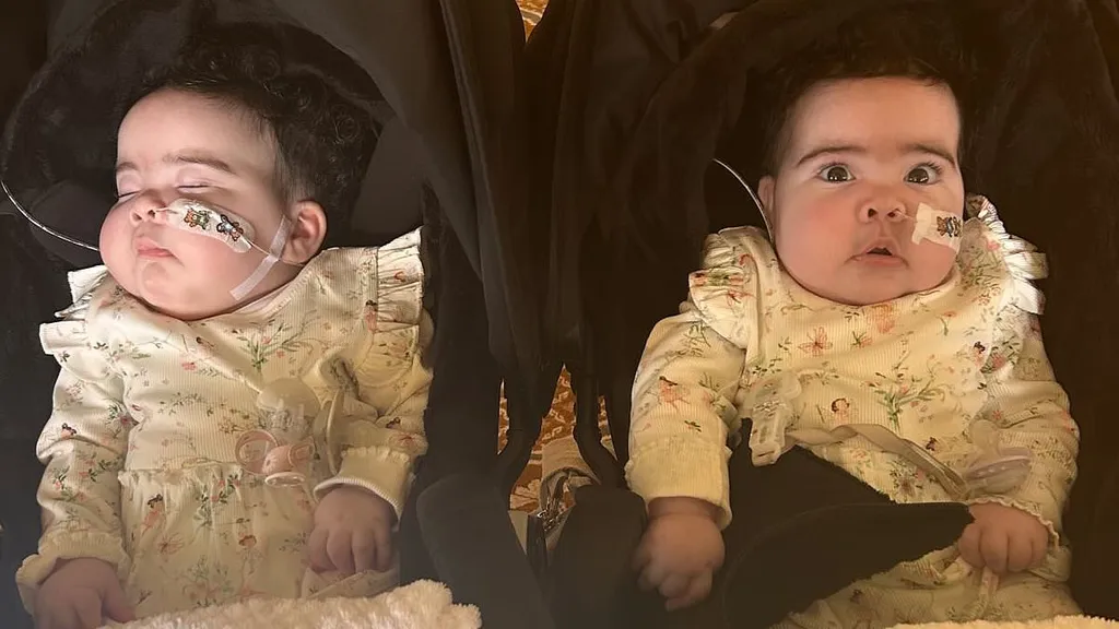 Jesy Nelson shares adorable photos of her twin daughters