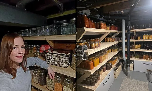 Mother builds her own 'grocery store' at home