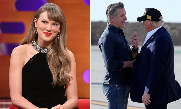 Gavin Newsom uses new Taylor Swift album to take jab at Trump