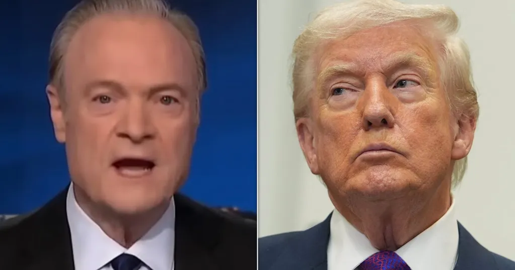 Lawrence O'Donnell Rips Trump With Clips Of 1 Leader 'Who Can Speak And Think And Feel'