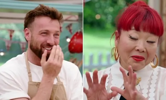 Sam Thompson's cakes branded 'horrible' on Celeb Bake Off