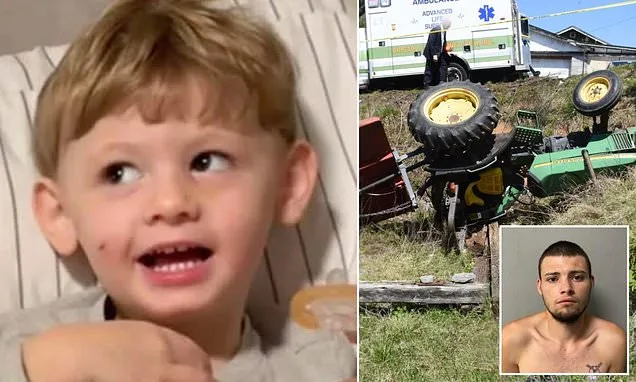 Father waited 22 MINUTES to call 911 after son rolled under tractor