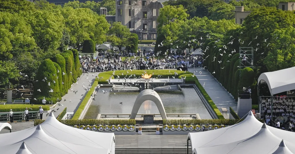 Hiroshima warns against nuclear weapons as it marks 80 years since A-bomb