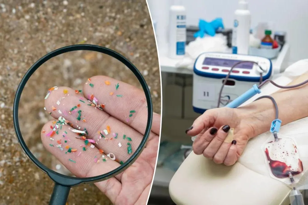Microplastics could be removed from our bodies with blood filtering...