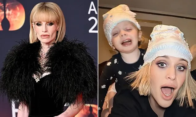 Kelly Osbourne reveals son Sidney, three, has conjunctivitis