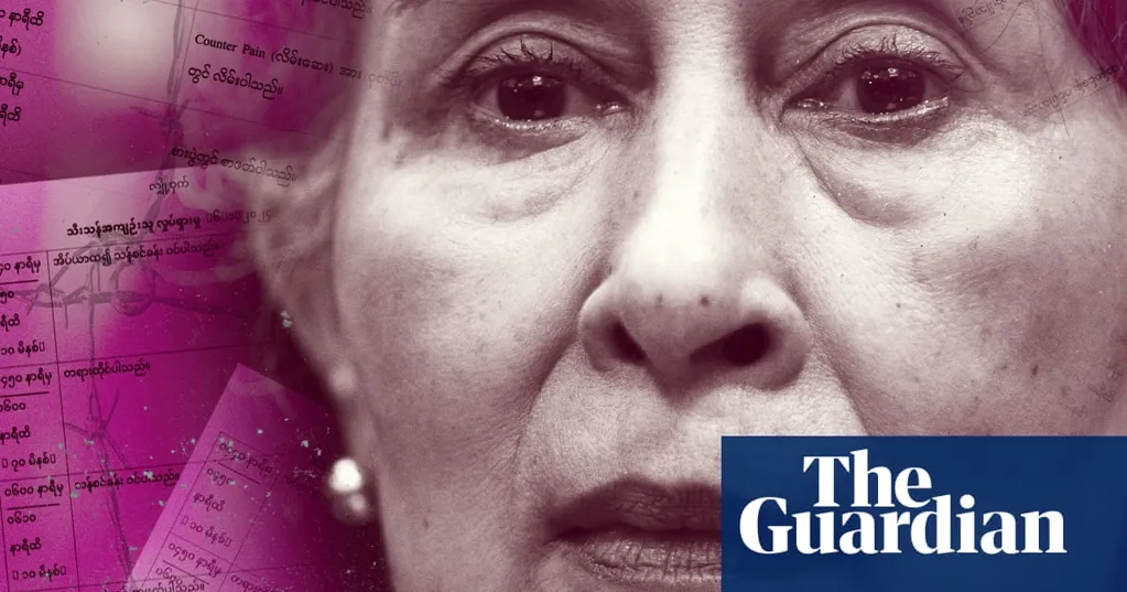 Leaked footage and prison logs reveal Aung San Suu Kyi's life in detention