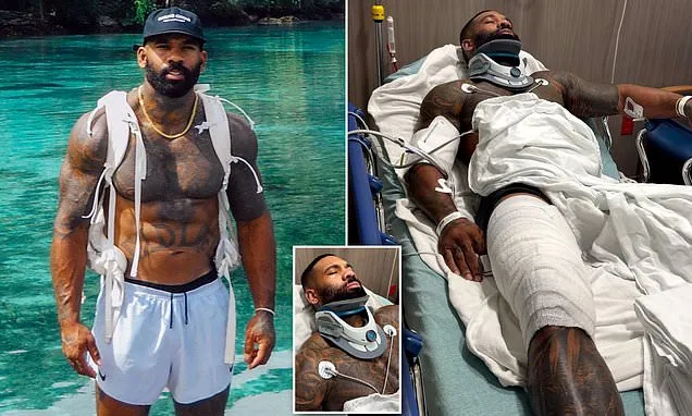 Real Tarzann influencer rushed to hospital after skydiving accident