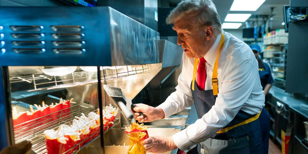 Trump served McDonald's to connect with voters. Now, many feel they can't afford it.