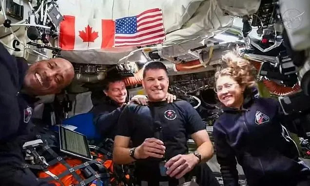 Artemis crew's families enthralled by messages from space