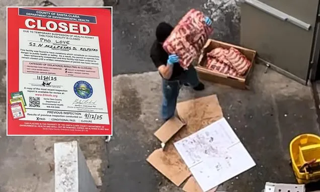 Restaurant that bashed meat on sidewalk to REOPEN despite cockroaches