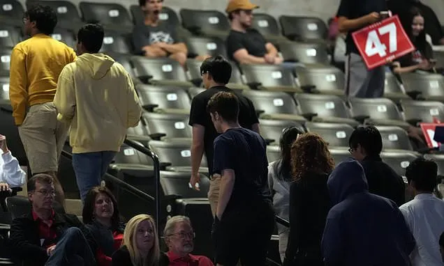 Empty seats become a more common sight at Trump's final rallies