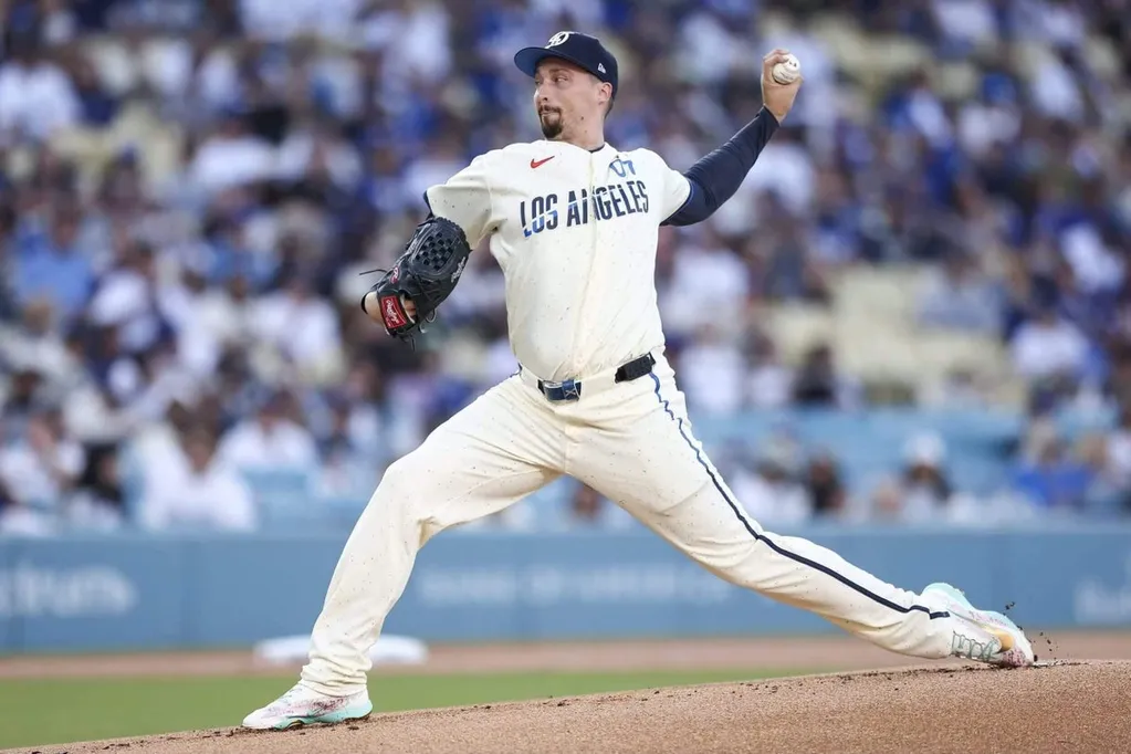 Blake Snell falters in season debut, but Dodgers still encouraged by his return