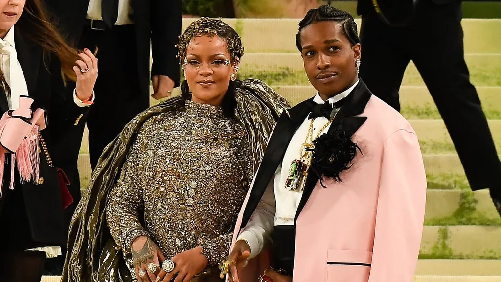 Rihanna and A$AP Rocky are spotted having a tense Met Gala debrief