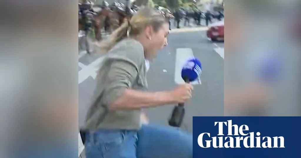 Albanese says footage of Nine journalist Lauren Tomasi being shot by LA police with rubber bullet is 'horrific'